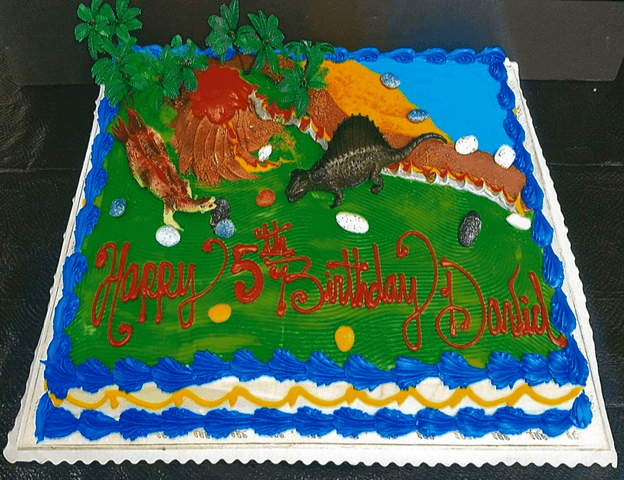Dinosaur Cake