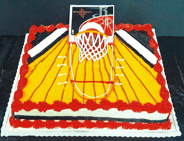 Houston Rockets Cake
