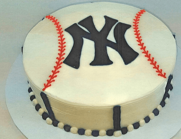 MLB Baseball Cake