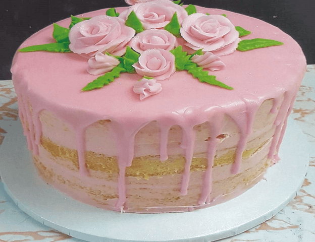 Naked Cooked Icing Cake