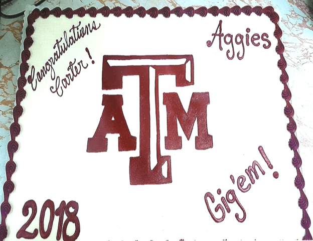 Texas A&M Cake